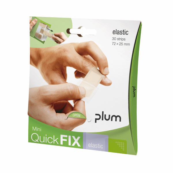 Plāksteri 30 gab. Plum QuickFix Mini Elastic