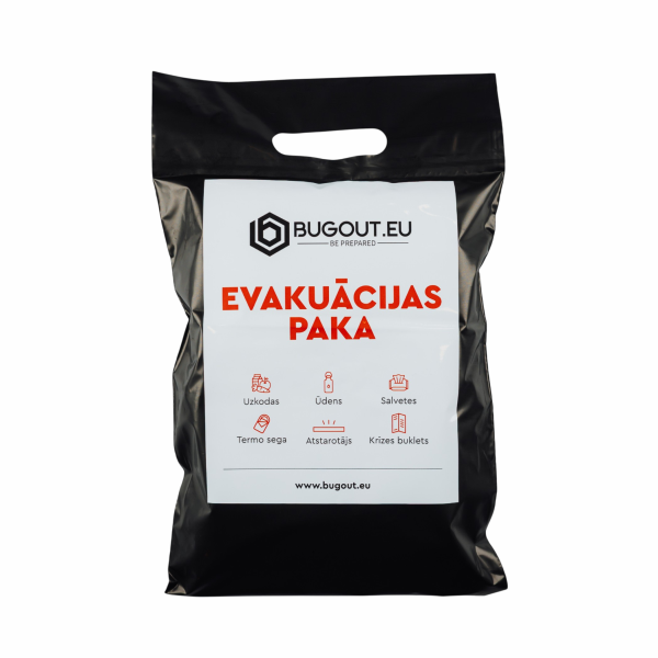 Evakuācijas paka ārkārtas situācijām (Evacuation Pack)