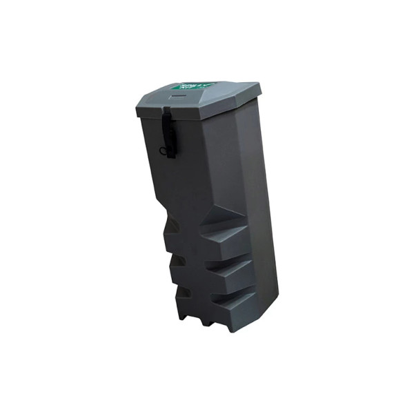 Plastikāta kaste, 9-12 kg ugunsdzēsības aparāta izvietošanai, 750x300x300 (ievietošana no augšas)