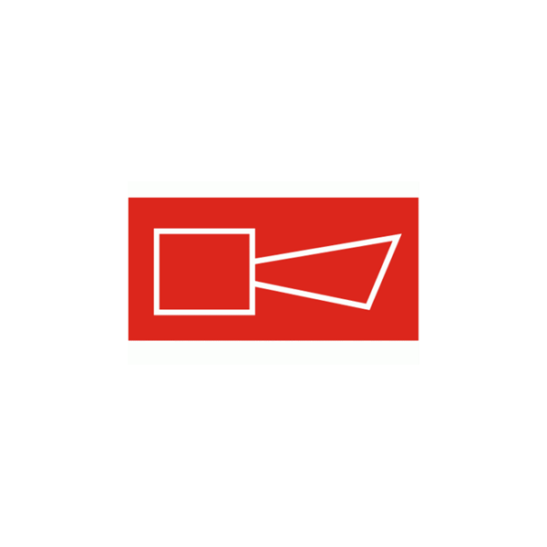 Zīme "Akustiskais trauksmes manuālais signāldevējs"