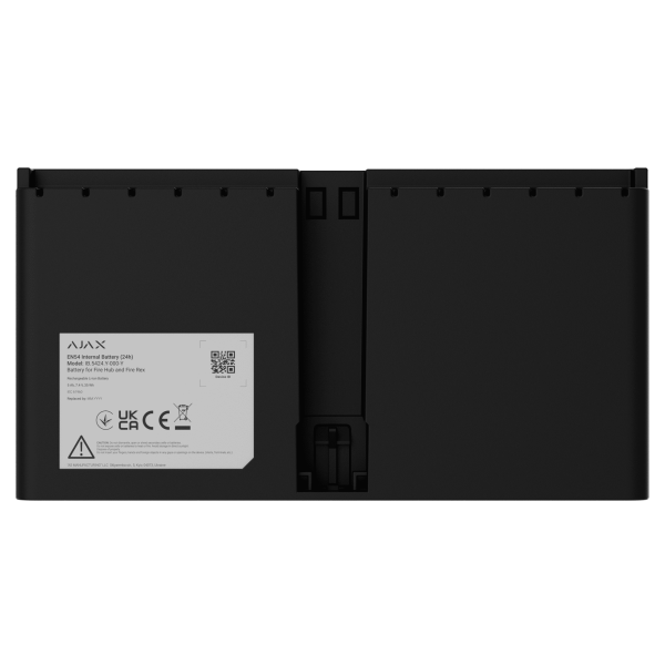 EN54 Internal Battery 24h - Uzlādējams litija jonu akumulators EN54 Fire Hub / Fire ReX (24h, melnā krāsā)