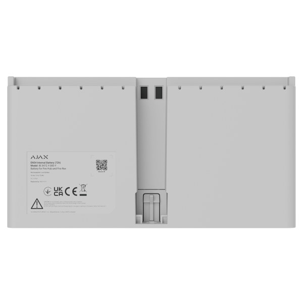 EN54 Internal Battery 72h - Uzlādējams litija jonu akumulators EN54 Fire Hub / Fire ReX (72h, baltā krāsā)