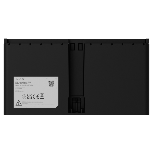 EN54 Internal Battery 72h - Uzlādējams litija jonu akumulators EN54 Fire Hub / Fire ReX (72h, melnā krāsā)