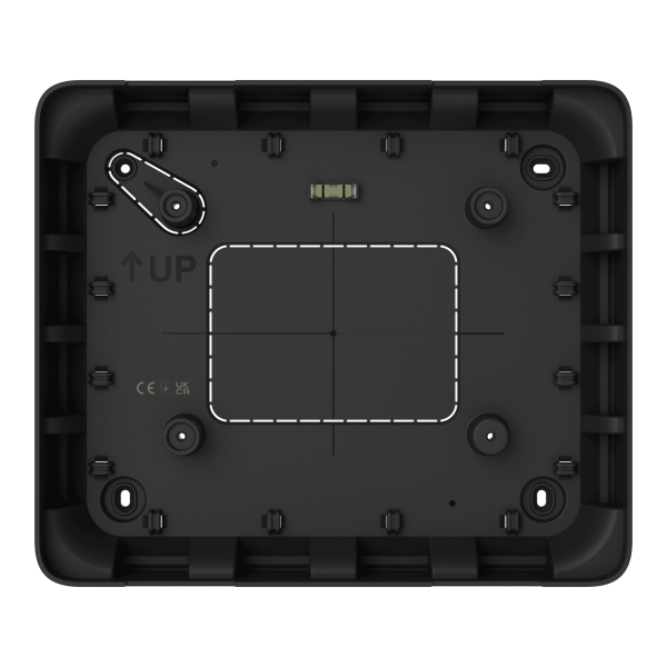 GlandBox - Hermētiska kārba kabeļu ievadam priekš EN54 Fire Hub Jeweller (melnā krāsā)