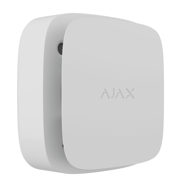 Bezvadu dūmu un temperatūras detektors AJAX FireProtect Plus