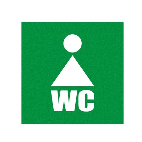 Zīme "WC dāmām"