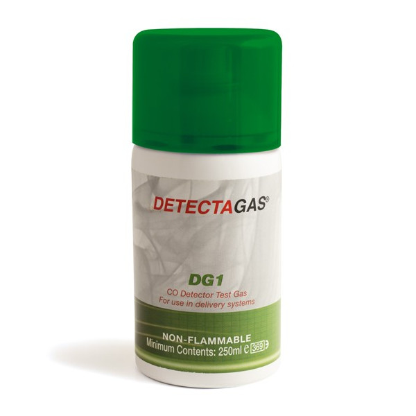 Detektoru pārbaudes aerosols Detectagas DG1 CO detektoriem – 250 ml